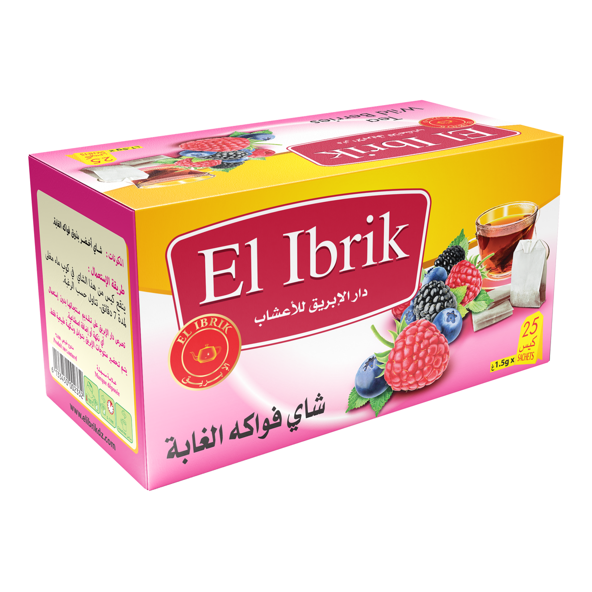 شاي فواكه الغابة